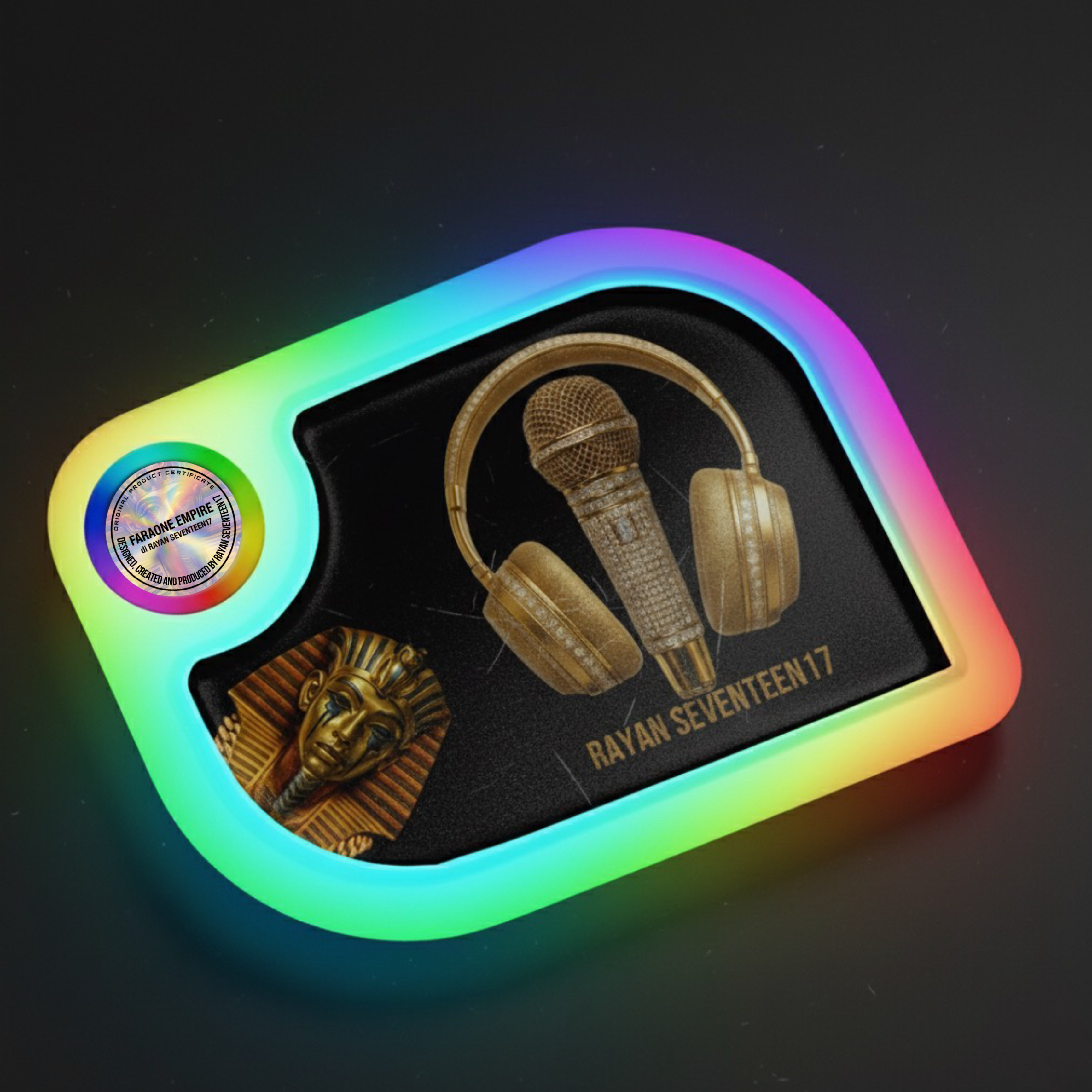 Vassoio fumatori LED multi funzione Rayan Seventeen17