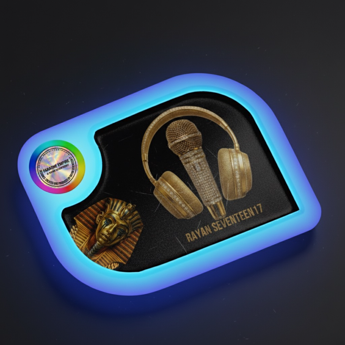 Vassoio fumatori LED multi funzione Rayan Seventeen17