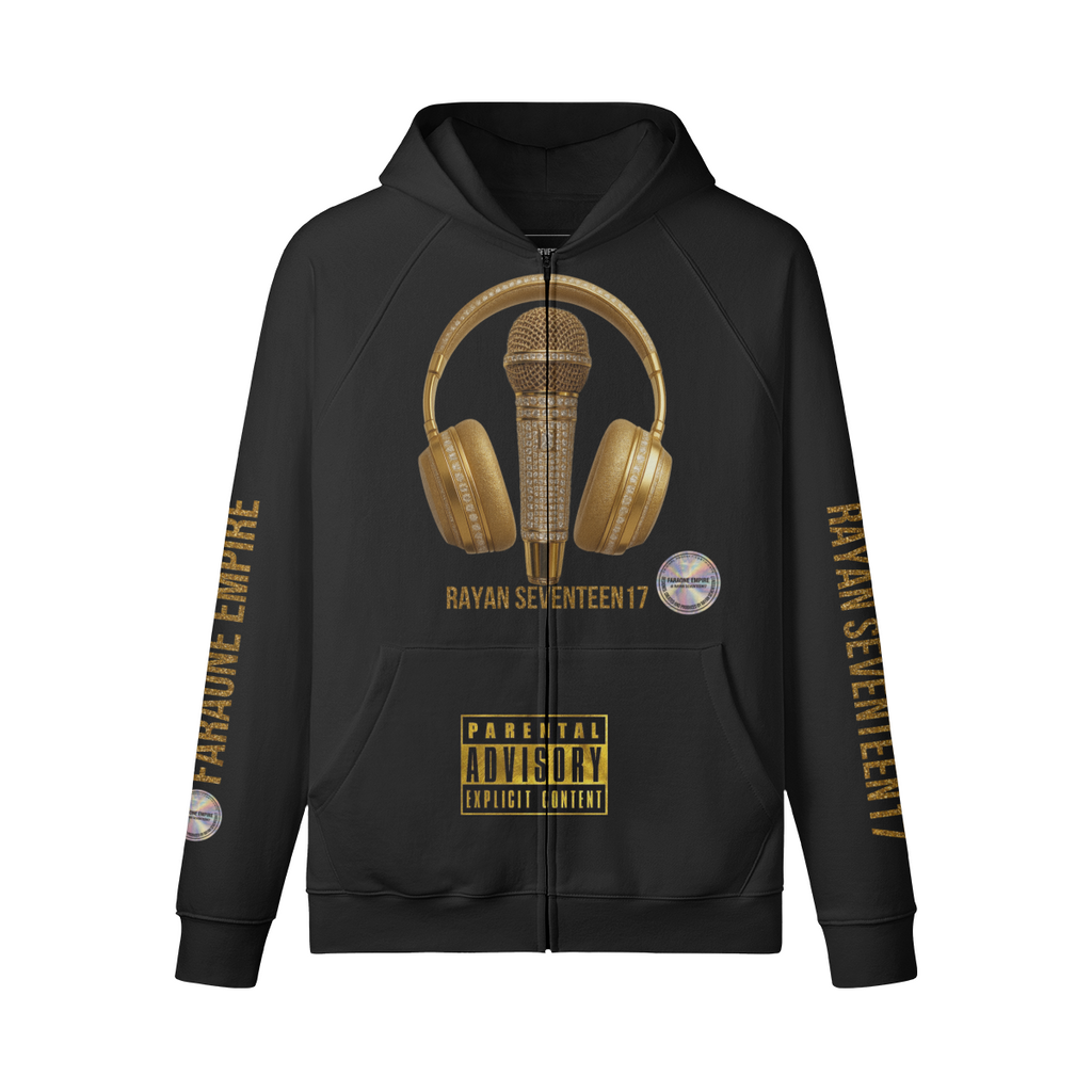 Felpa zip logo Rayan Seventeen17 Unisex