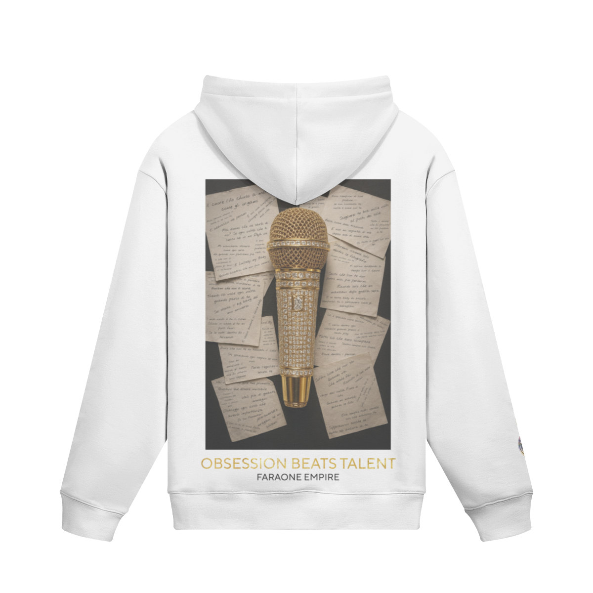 Felpa logo microfono Rayan Seventeen17 Unisex