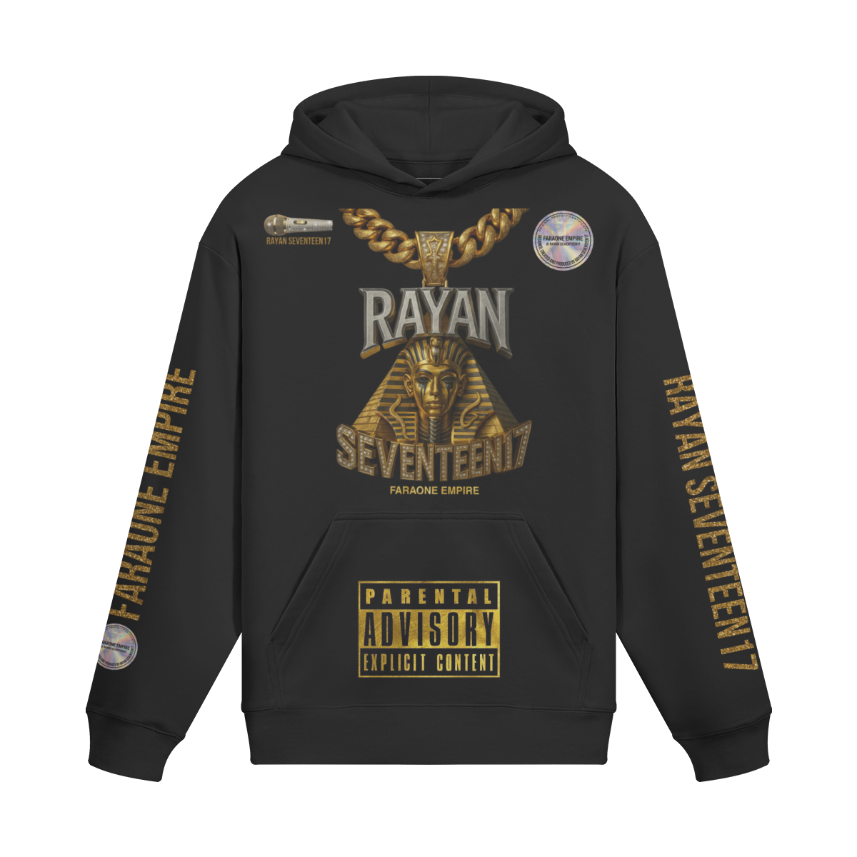 Felpa Rayan Seventeen17 logo Faraone Empire Unisex