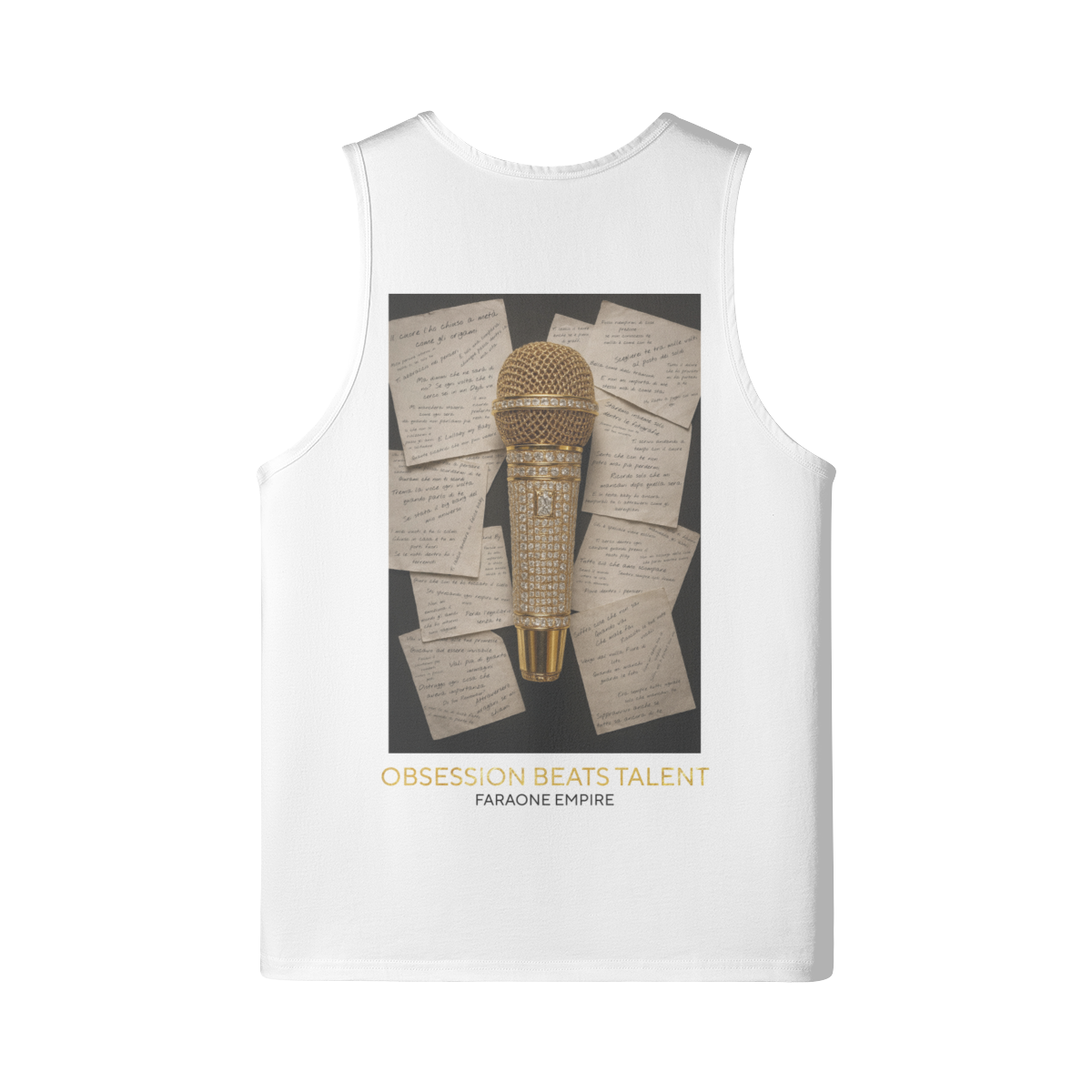 Canotta logo Rayan Seventeen17 White Unisex