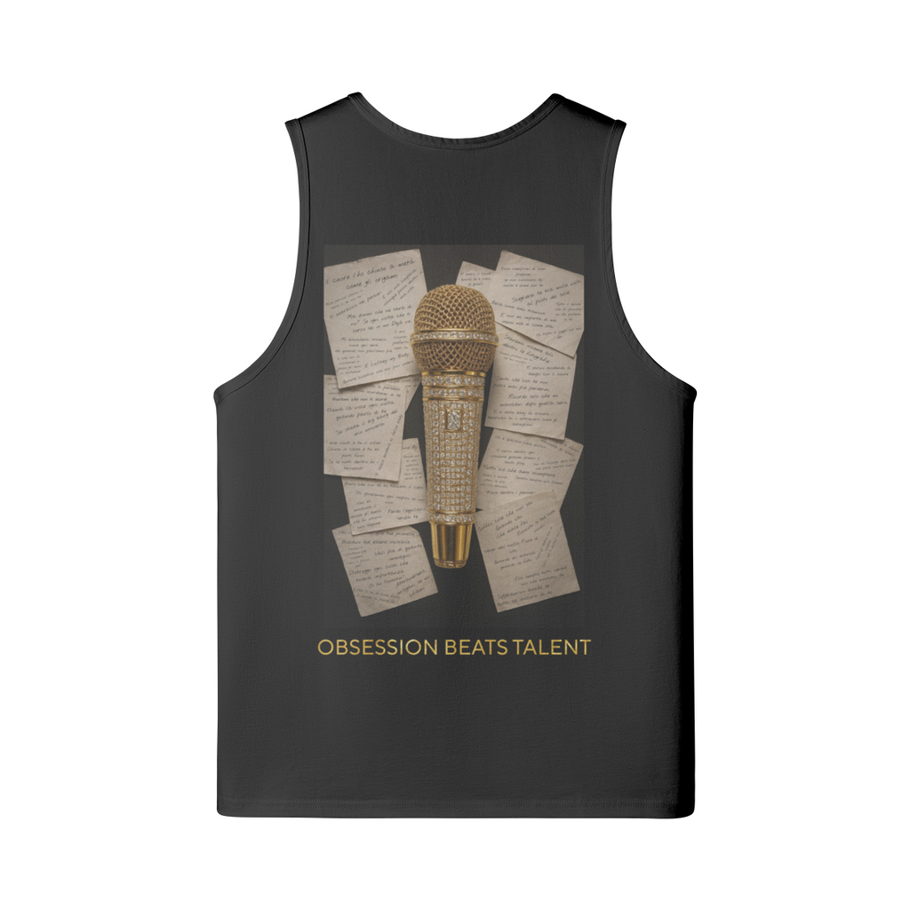 Canotta logo Rayan Seventeen17 Black Unisex