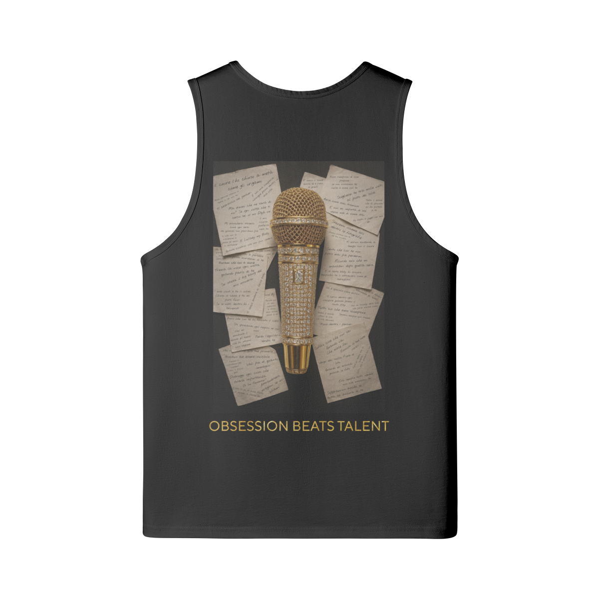 Canotta logo Rayan Seventeen17 Black Unisex