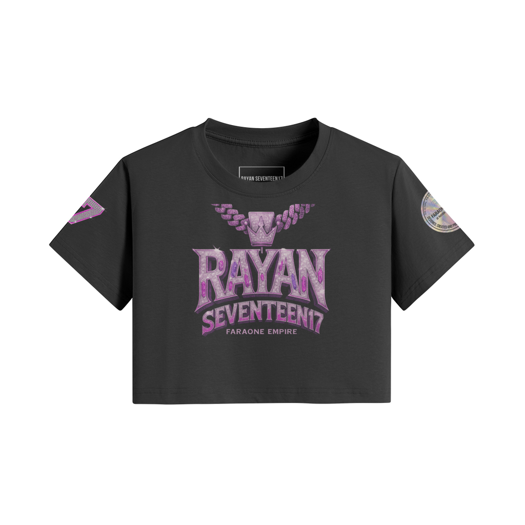 T-shirt Donna corta logo Rayan Seventeen17 Chain