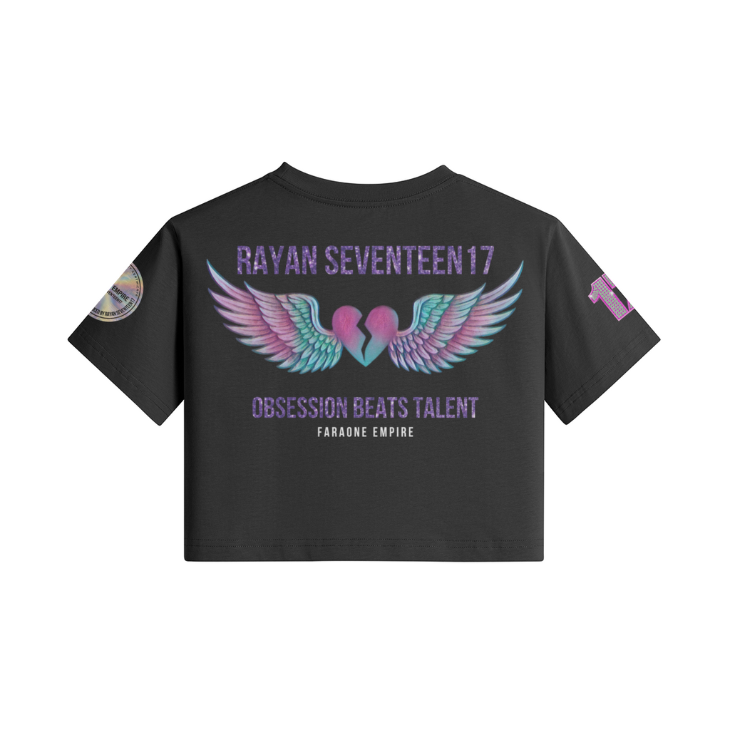 T-shirt Donna corta logo Rayan Seventeen17 Chain