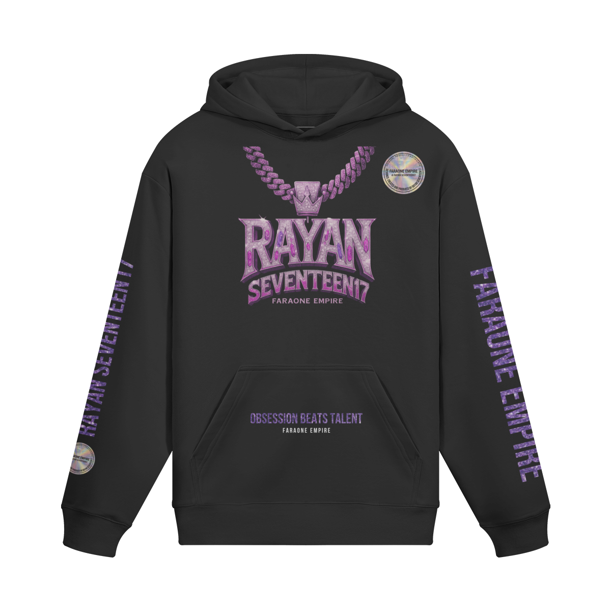 Felpa Rayan Seventeen17 Chain logo Unisex