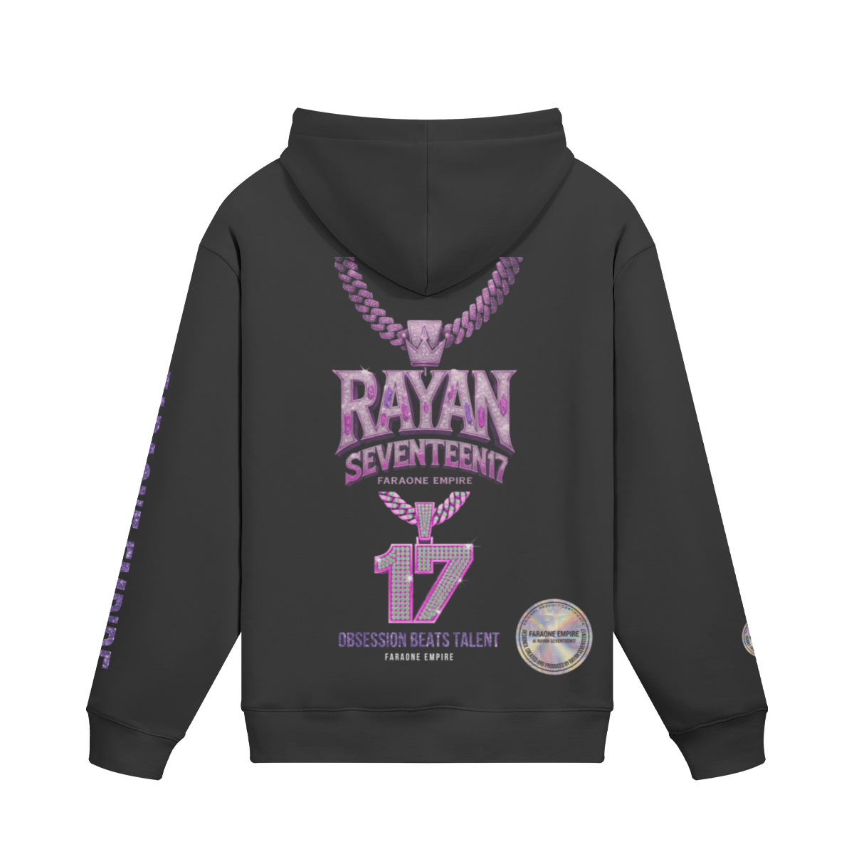 Felpa Rayan Seventeen17 Chain logo Unisex
